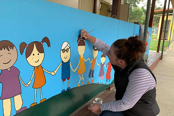 Linton Primary School - Mural