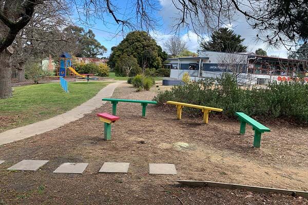 Linton Primary School - Outdoor seats